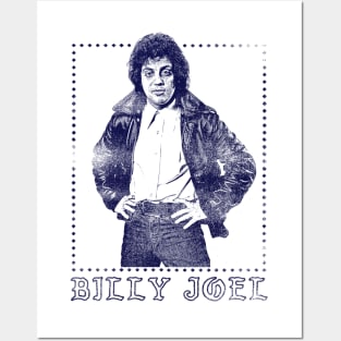 Billy Joel // Retro Style Fan Design Posters and Art